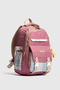 Rlx-1396 Set of 3 Children's Primary School Bag Backpack with Pen Holder and Lunch Bag Ecole-Pink - 2
