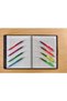 Tikyy 0.7 Red Versatil Pen+Eraser+Nib Blister School Set - 3