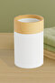 Limpia Bambu Patterned 3-Piece Bathroom Set Liquid Soap Dispenser, Toothbrush Holder, Solid Soap Holder - 3