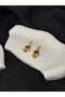 Purple Zircon Stone Melis Göral Brand Model Hanging Earrings