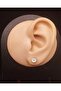 Gold Color 2 Pair Flower Earrings - 3