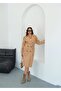 Double Breasted Neckline Laced Trench Coat - 4