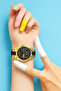 Stylish Colorful Women's Wristwatch with Roman Numerals