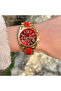 Stylish Colorful Women's Wristwatch with Roman Numerals - 2