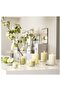 LÖVSKOGSLUND Scented Candle in Glass, Apple/light green, 20 hr - 6