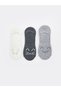 Quality Parts from Çelebi Store |   Printed Women's Ballerina Socks 3-Pack