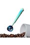 Coffee Measuring Spoon with Latch Colorful Multifunctional Stainless Steel Spoon