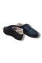 Genuine Leather High Sole Black Sneaker Sports Shoes - 8