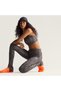 By Stella McCartney Training Rolltop Splitcuff Kadın Tayt - 5