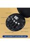 60W Fast Charge Data Cable Adapter Kit with Storage Box, USB C to Micro USB/Lightning/US - 8