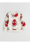Lcw Kids Beige Crew Neck Spider-Man Printed Boys' Sweatshirt and Sweatpants Set of 2 - 2