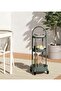 Serving Trolley 36X36X86 cm Serving Bathroom Shelf Plastic Shelf Height: 86 cm - 5