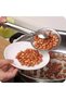 Stainless Steel Oil Strainer Tongs 28.5 cm – Fine Pore, Ergonomic Handle, Frying Serving Tongs - 4