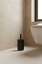 Lines Series Black Acrylic Toilet Brush – with Cylinder Stand, 34cm, Easy to Clean - 3371 - 5