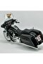 Harley Davidson Street Glide 1:12 Diecast Motorcycle - Licensed Metal Model Black - 5
