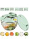 Multi-Use Large Salad Spinner, Mandoline Vegetable Fruits Wash Bowl - 2