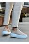 Le11 Lace-Up Men's High Sole Imported Suede Cream Sports Shoes - 2