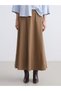 Mg Trend'En Brown Flared Skirt with Elastic Waist - 2