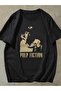Black Pulp Fiction Oversize Unisex