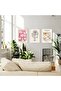 مجموعة من 3 ملصقات فنية جدارية تجريدية من تصميم Today Idea - 6