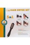 DENX 5 in 1 Hair Dryer Brush Set for Women Hot Air Styling Tool with Hair Dryer, Volumizer and Smoothing Brush - 8