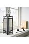 BERGGRAN Lantern for pillar candle, in/outdoor anthracite, 34 cm - 2