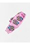 Girl's Cotton Pink Color Labubu Patterned Long Sleeve Pajama Set - 5