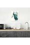 تصميم فني جداري على شكل طاووس مع ألوان مائية من Today Idea - 5