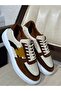 DERİ SNEAKER AYAKKABI - 4