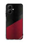 غطاء حماية جلدي بنقشة جلد لهاتف Infinix Smart 10