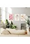 مجموعة من 3 ملصقات فنية جدارية تجريدية من تصميم Today Idea - 7
