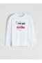 Crew Neck Ataturk Printed Boys' T-Shirt (W5) - 3