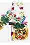 Dog Scarf - Cat Scarf - Pet Accessory 50% Silk with Lion Image - 2