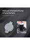 Travel Compression Vacuum Bag, Manual Pump Inflatable Waterproof Nylon, Lightweight 170g - 3