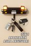 Nostalgic Car Look - Keychain Strap with Headlight Lights