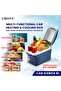 Small Car Refrigerator 8L Cool Box Low Noise Compact Refrigerators Mini Fridge Portable Cooler - 2