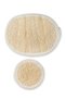 Set of 2 Natural Pumpkin Oval Loofah & Facial Scrubber (Natural)