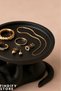 Decorative Black Cat Shaped Presentation Stand Jewelry and Accessory Organizer, Modern Desktop Organizer - 7