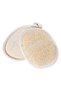 Set of 2 Natural Pumpkin Oval Loofah & Facial Scrubber (Natural) - 3