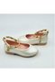 Girl's Ballerina Ballet Shoes with Metal Detail on the Ankle - 2
