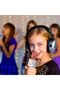 Kids Karaoke Microphone – Wireless Bluetooth Mic with Built-In Speaker, Flashing LED Lights, Voice - 5