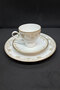 Tirschenreuth Antika Porcelain Double Coffee Cup 3 Pieces 120 ml