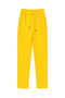 Baggy Pants with Elastic Waistband and Drawstring, 2-Ply Combed Cotton, Flared Leg, Comfortable Oversized Fit.