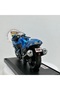 Kawasaki Ninja Zx-14R 1:18 Diecast Metal Model Motorcycle - Maisto Blue - 4