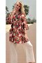 Midnight Rose Blossom Kurti - 6
