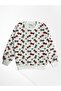 Boy's Cotton Ecru Formula 1 Car Patterned Long Sleeve Seasonal Pajama Set - 5