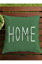 Home Printed Velvet Throw Pillow Cover 43X43Cm - 2