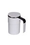 Smart Electric Stirrer Cup, IPX7 Waterproof, 304 Steel, Double-Click Mix, White – Sleek & Durable - 3