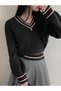 Women's Striped Nefti Oversized Sweater, Women's Sweater