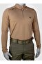 Tactical T-Shirt Long Sleeve Ilgin Kayote Brown Operation, Anti-Sweat, Long Sleeve, Tactic
